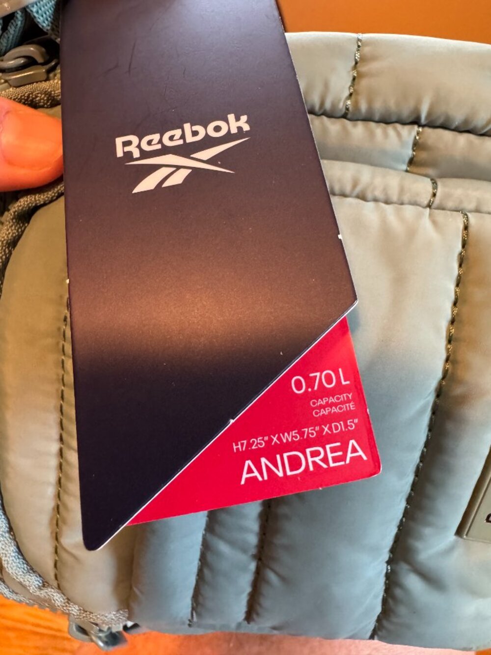 NWT Reebok Small Andrea crossbody quilted bag - Picture 4 of 4